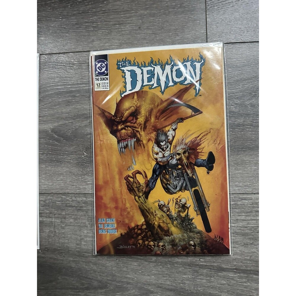 DC Demo #12 Single Issue Comic 1991 Etrigan Alan Grant Val Semeiks Vintage Color